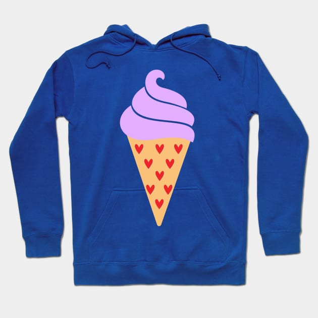 ICECREAM LOVER Hoodie by MarkBlakeDesigns